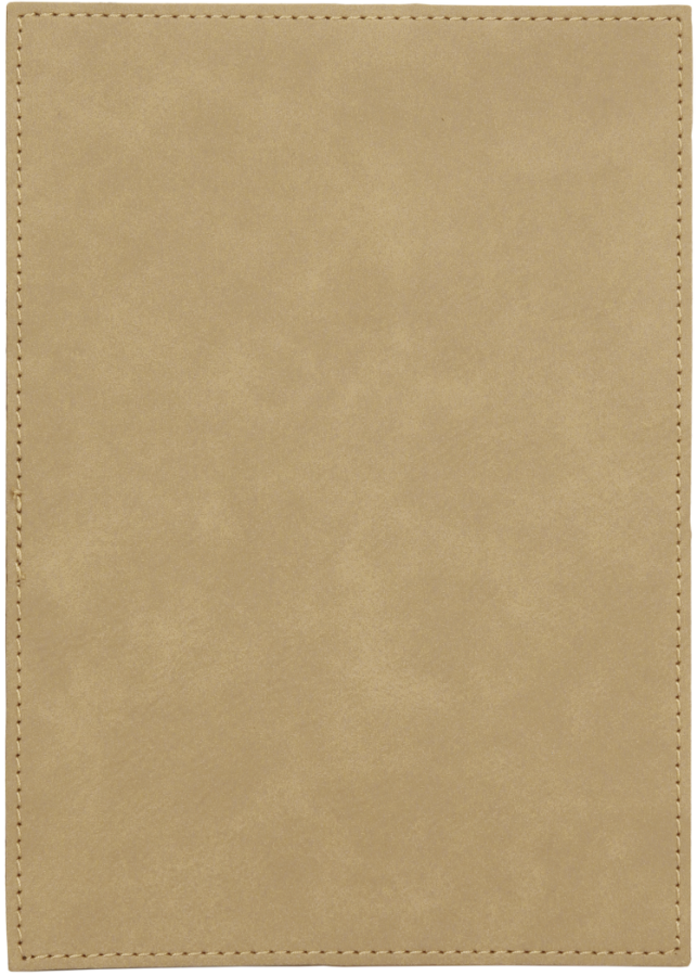 Leatherette Plaque Plate