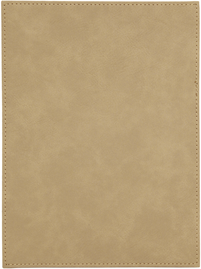 Leatherette Plaque Plate