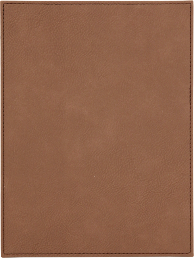 Leatherette Plaque Plate