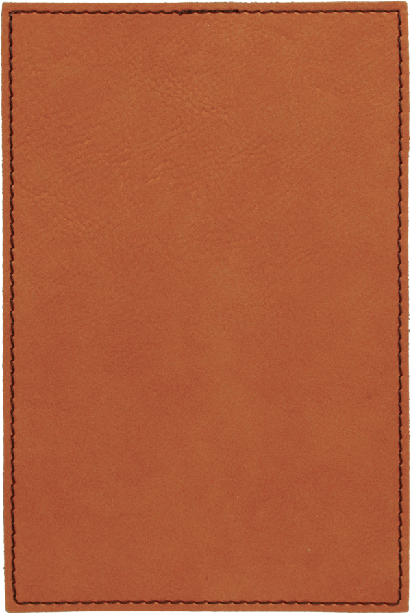 Leatherette Plaque Plate