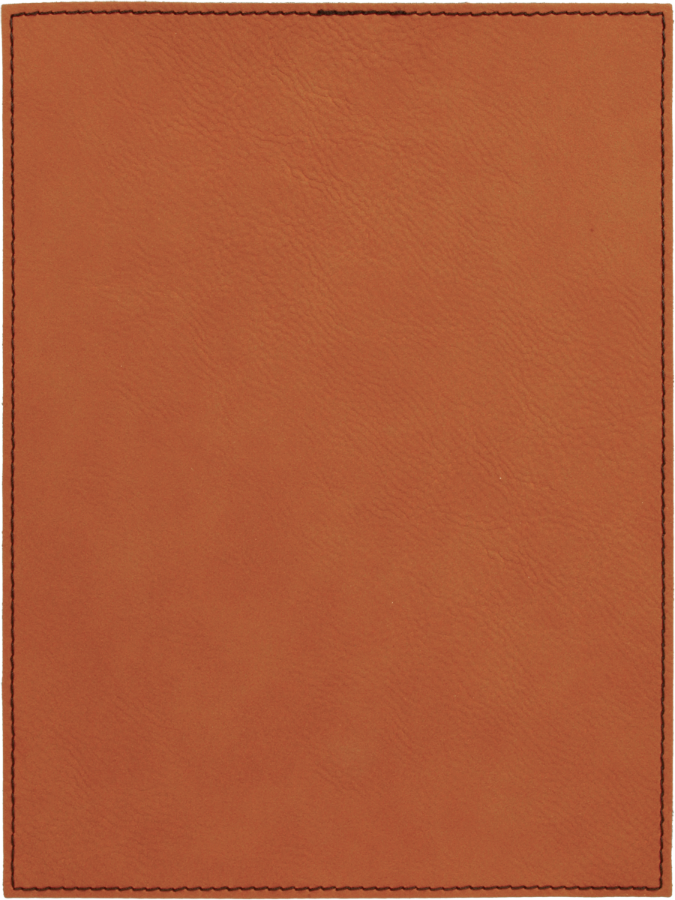 Leatherette Plaque Plate