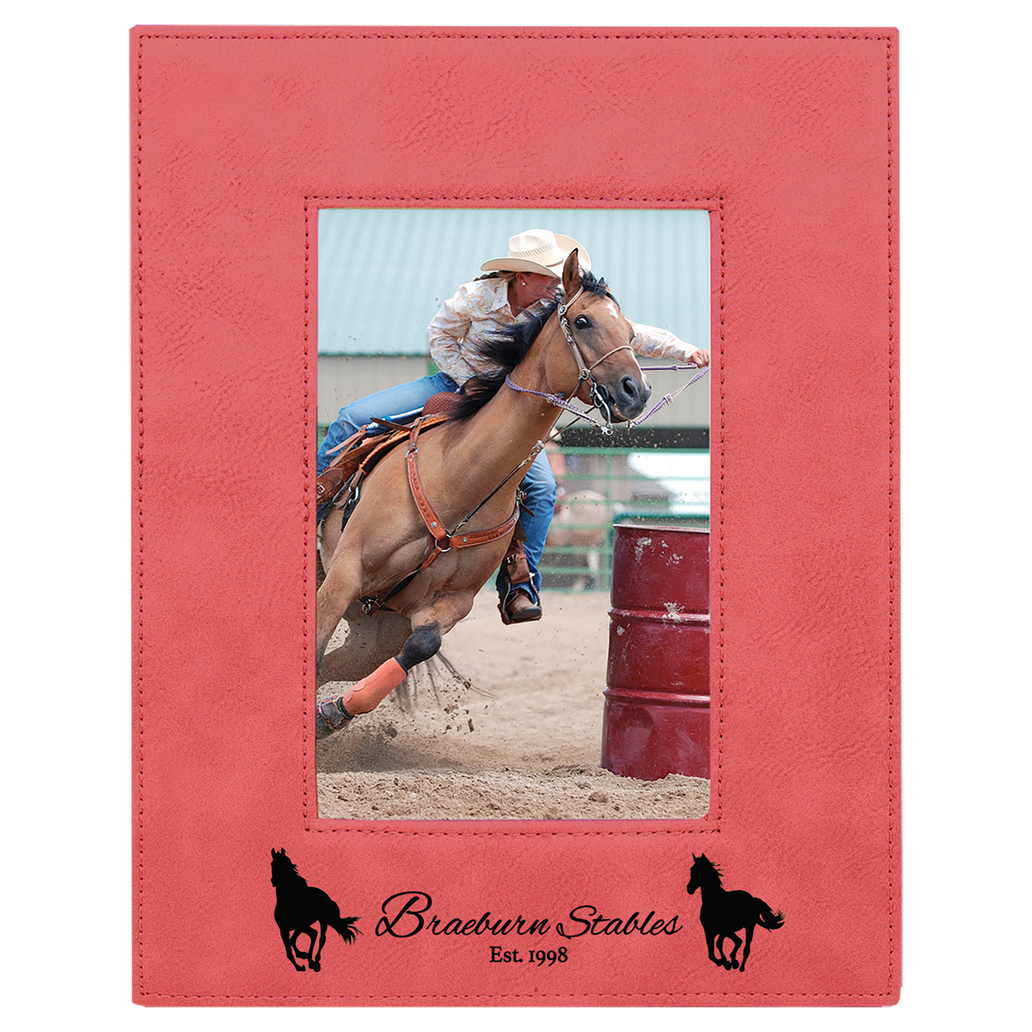 Leatherette Picture Frame