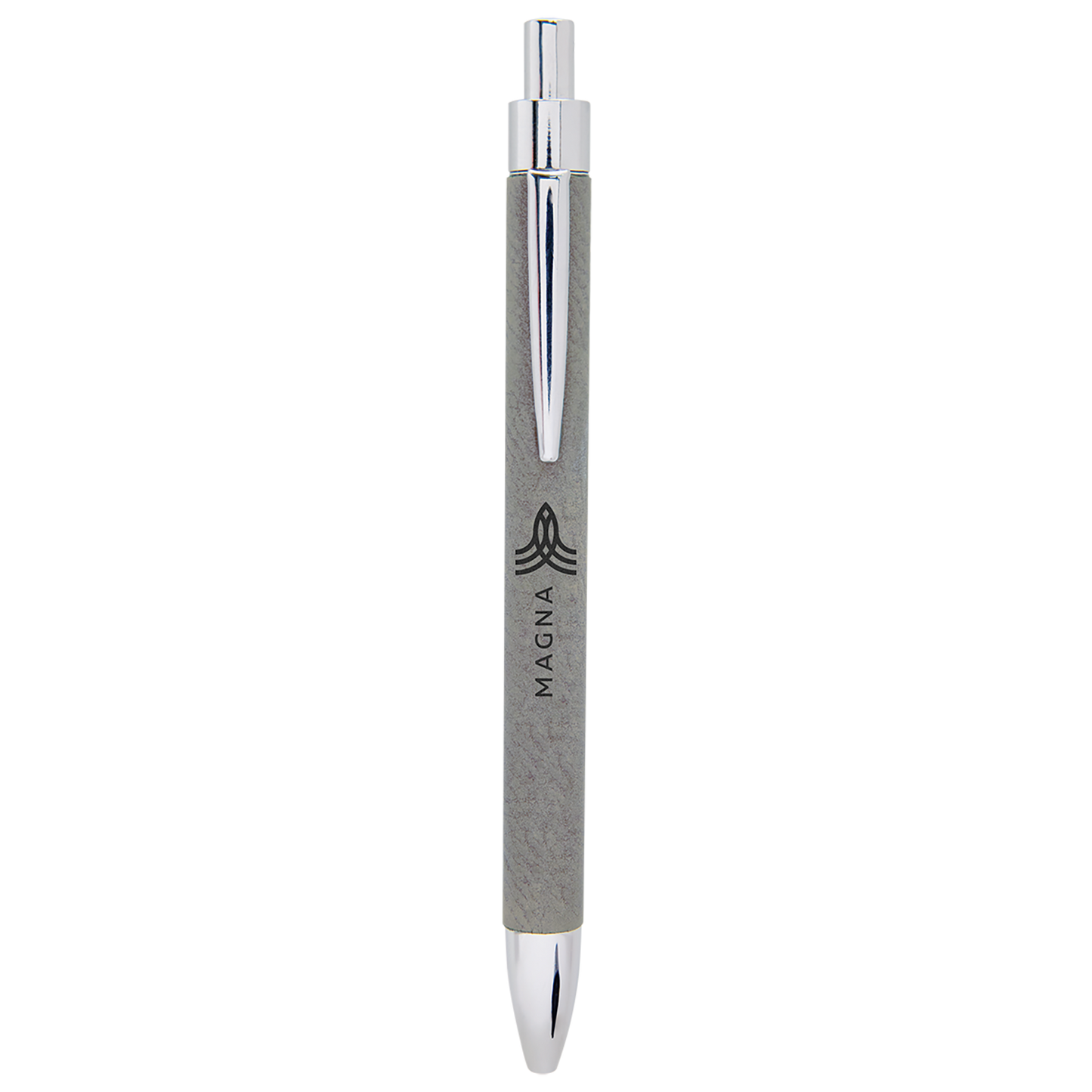 Laser Engraved Leather Pen