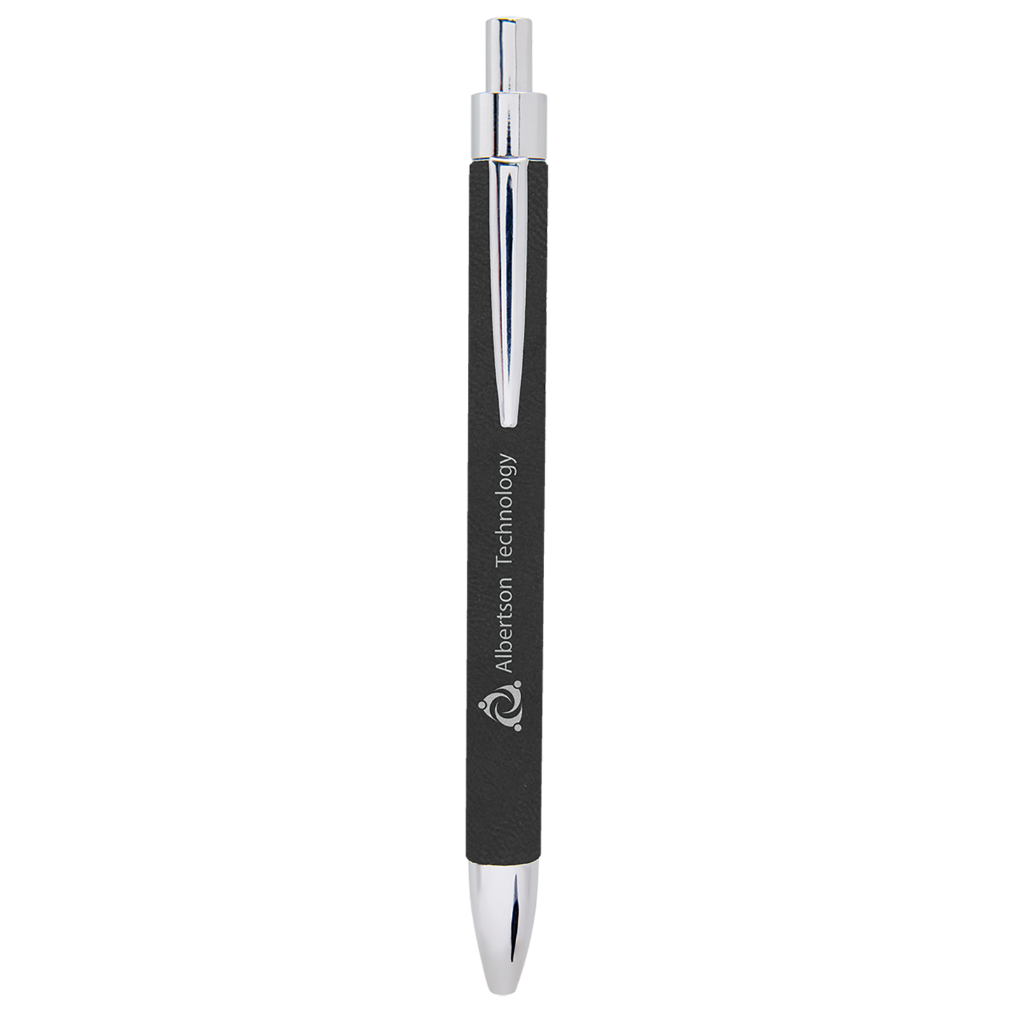 Laser Engraved Leather Pen