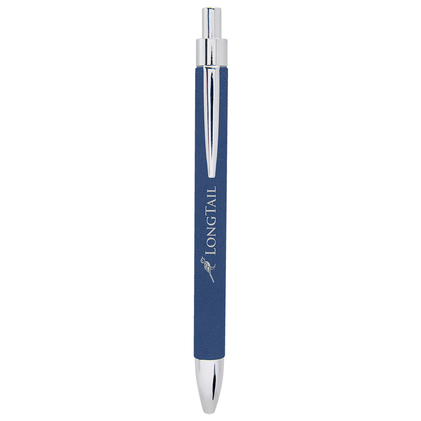 Laser Engraved Leather Pen