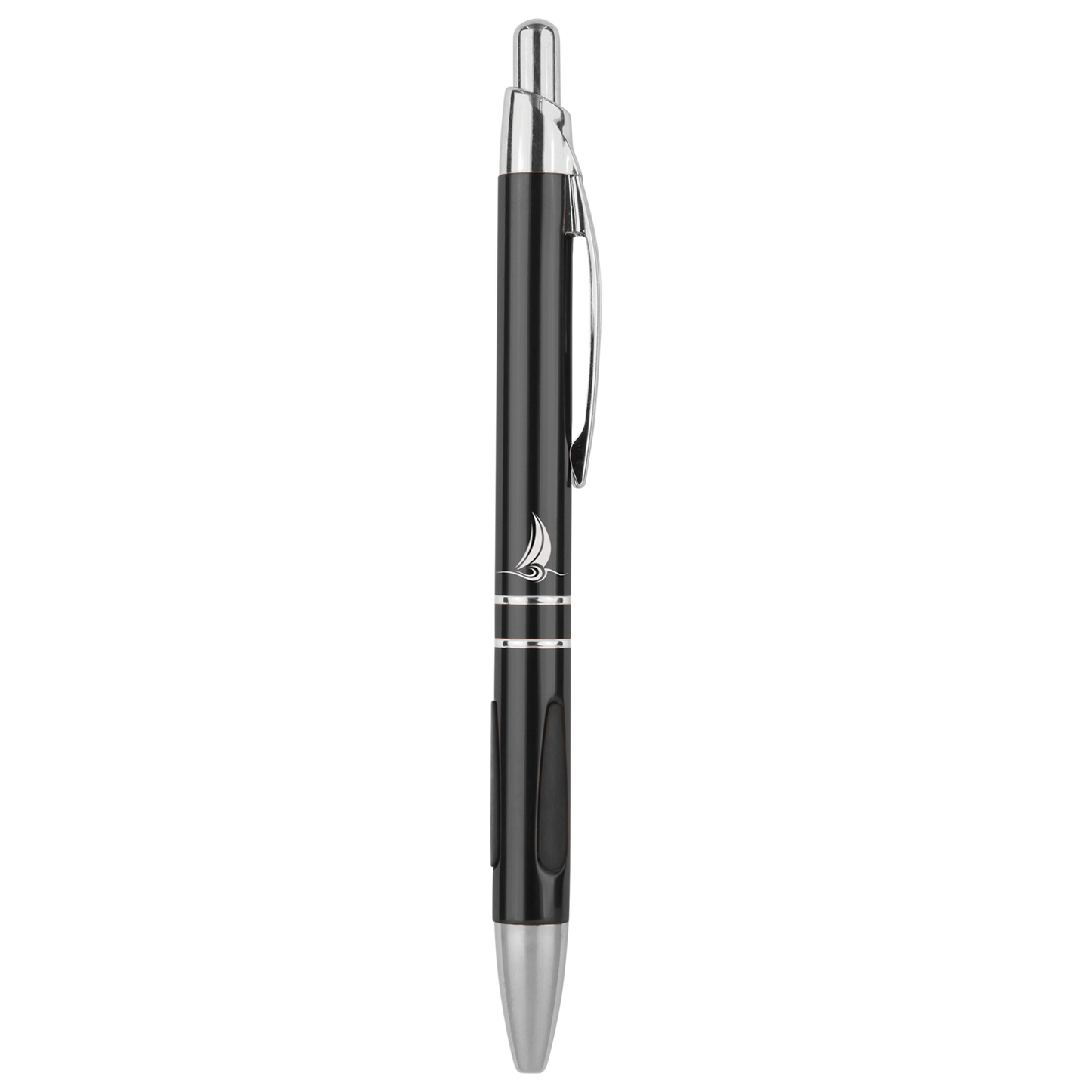 Laser Engraved Anodized Aluminum Pen With Gripper