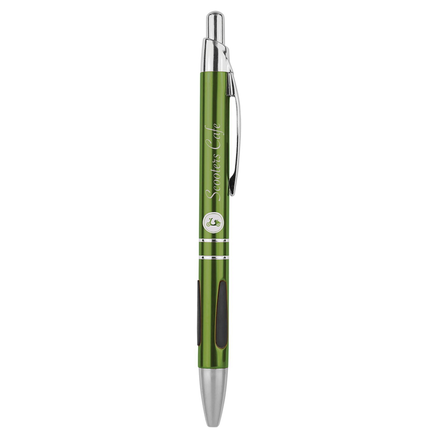 Laser Engraved Anodized Aluminum Pen With Gripper