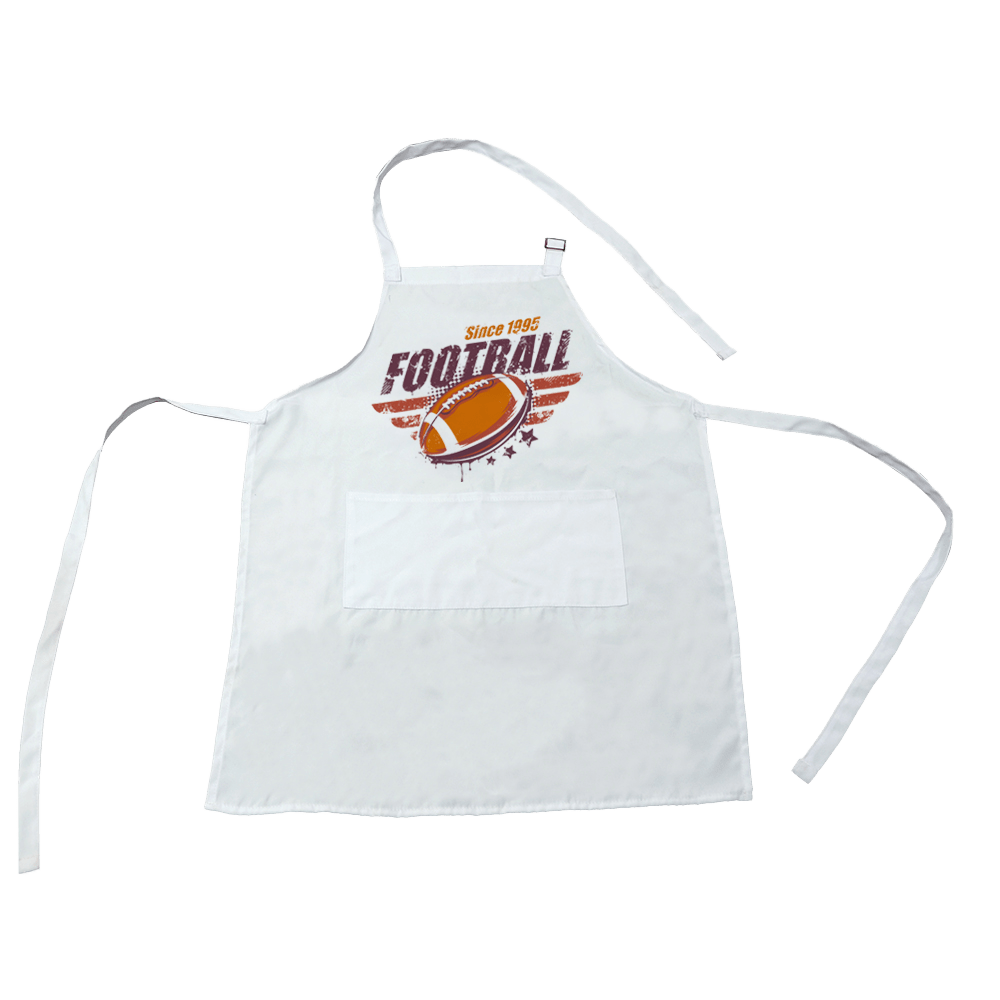 Adult Canvas Apron with Waist Pocket