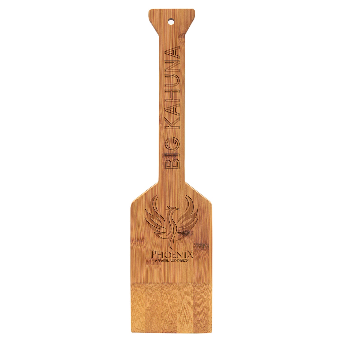 Laser Engraved Bamboo Grill Scraper