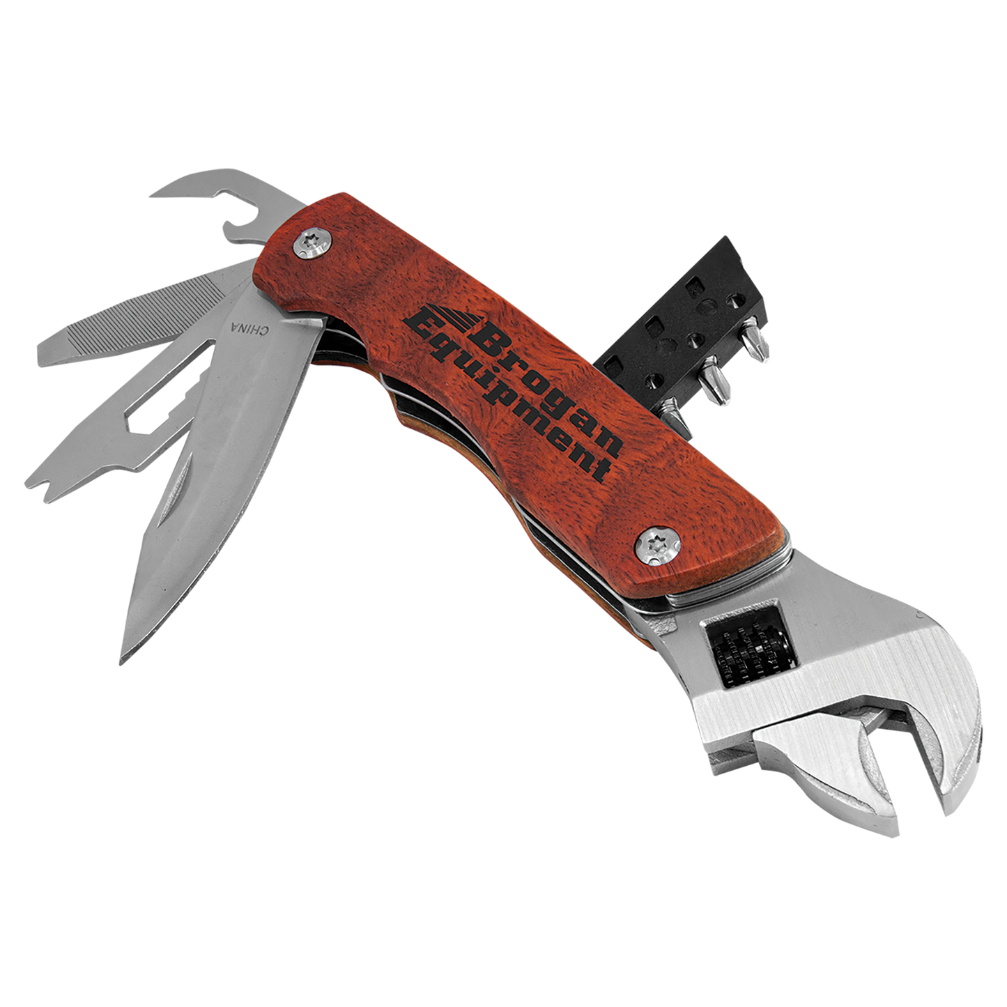 Laser Engraved Wrench Multi tool