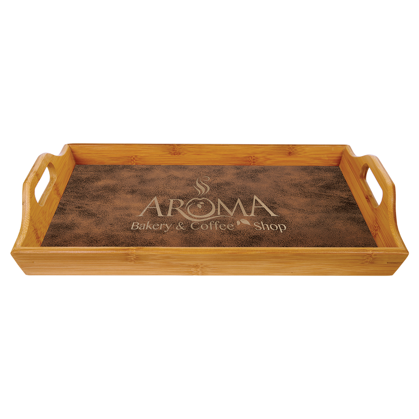 16.5 X 9.75 Bamboo Serving Tray