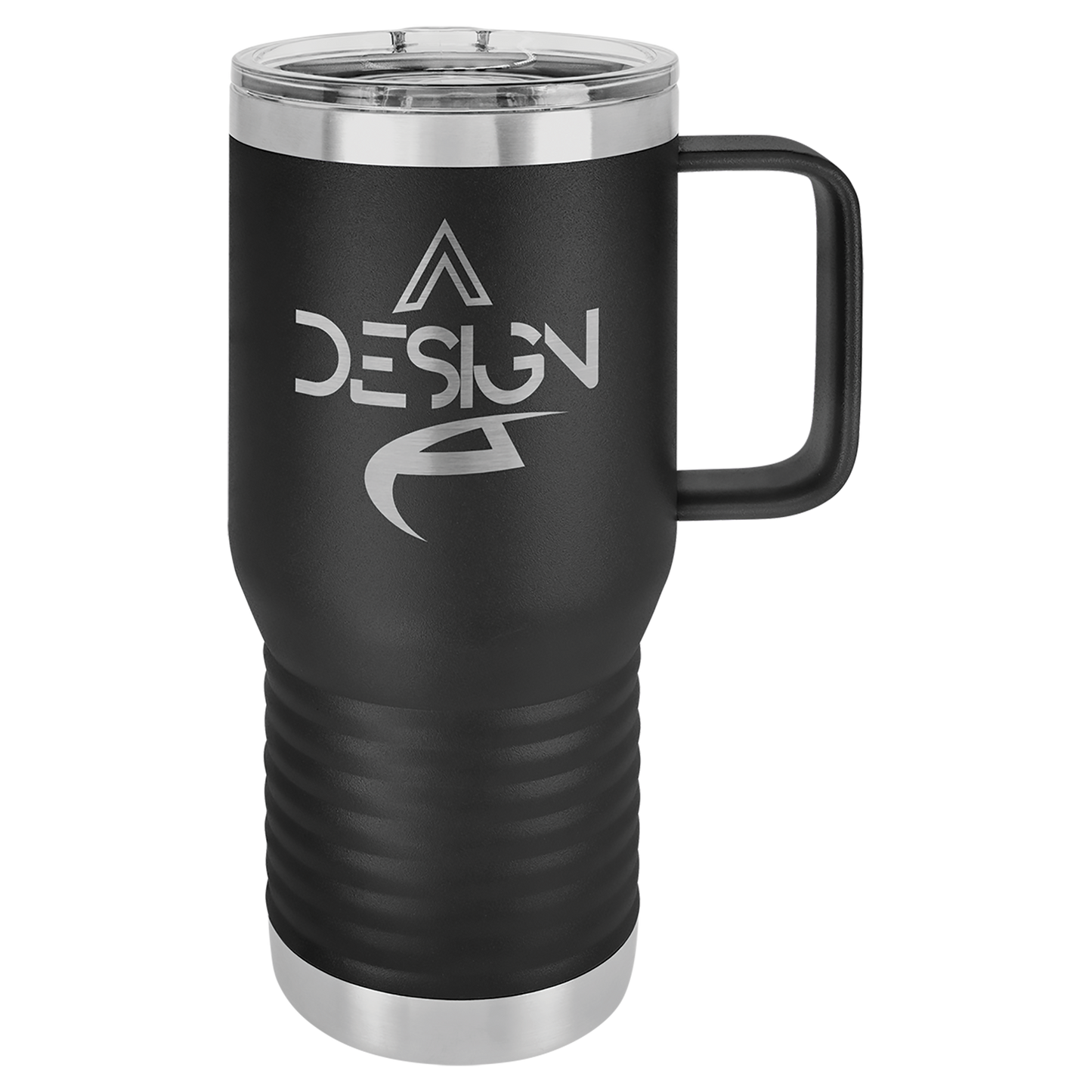 Laser Engraved 20oz Travel Mug