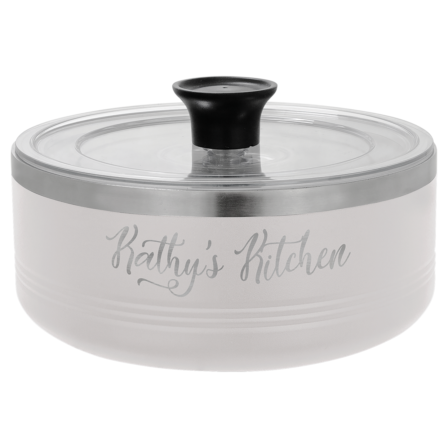 Laser Engraved Serving Bowl