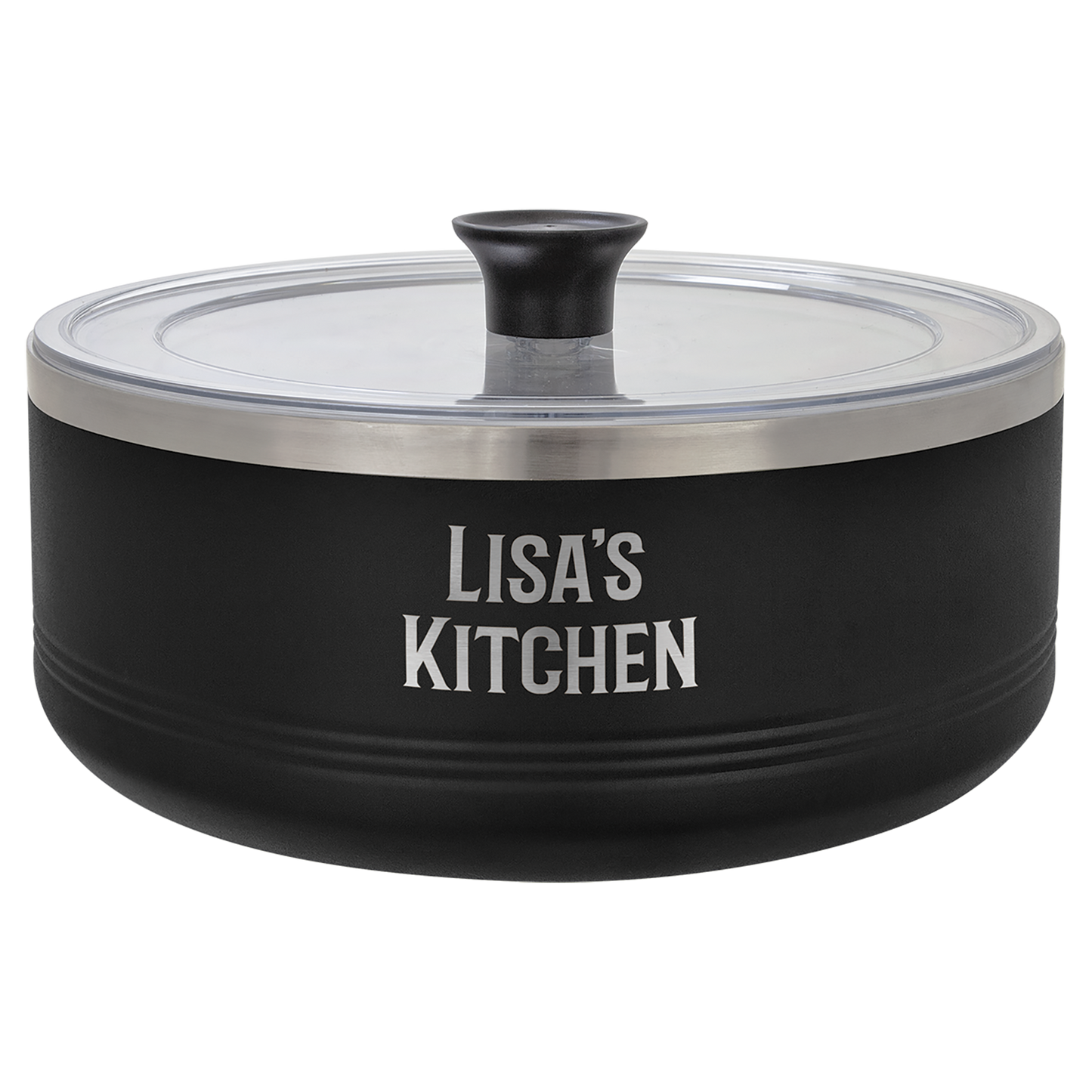 Laser Engraved Serving Bowl