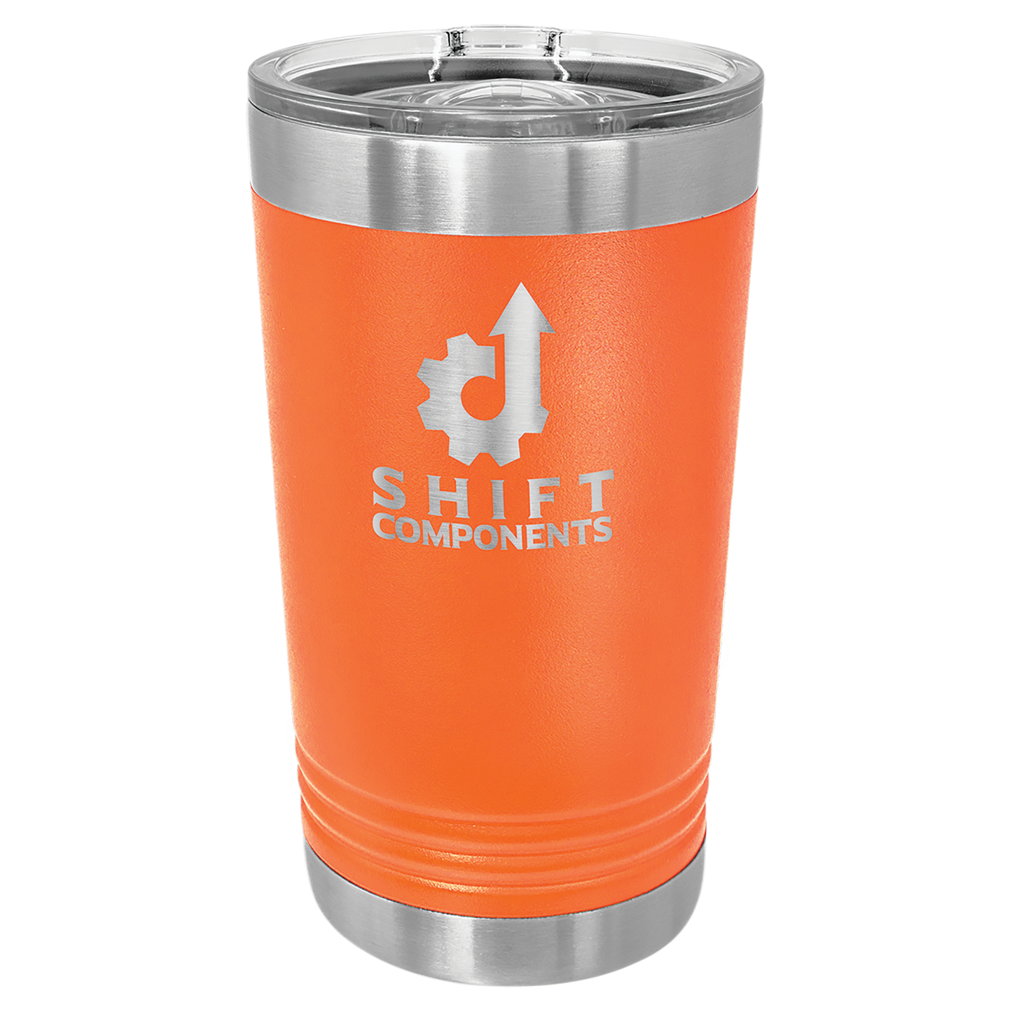 Laser Engraved 16oz Pint Tumbler