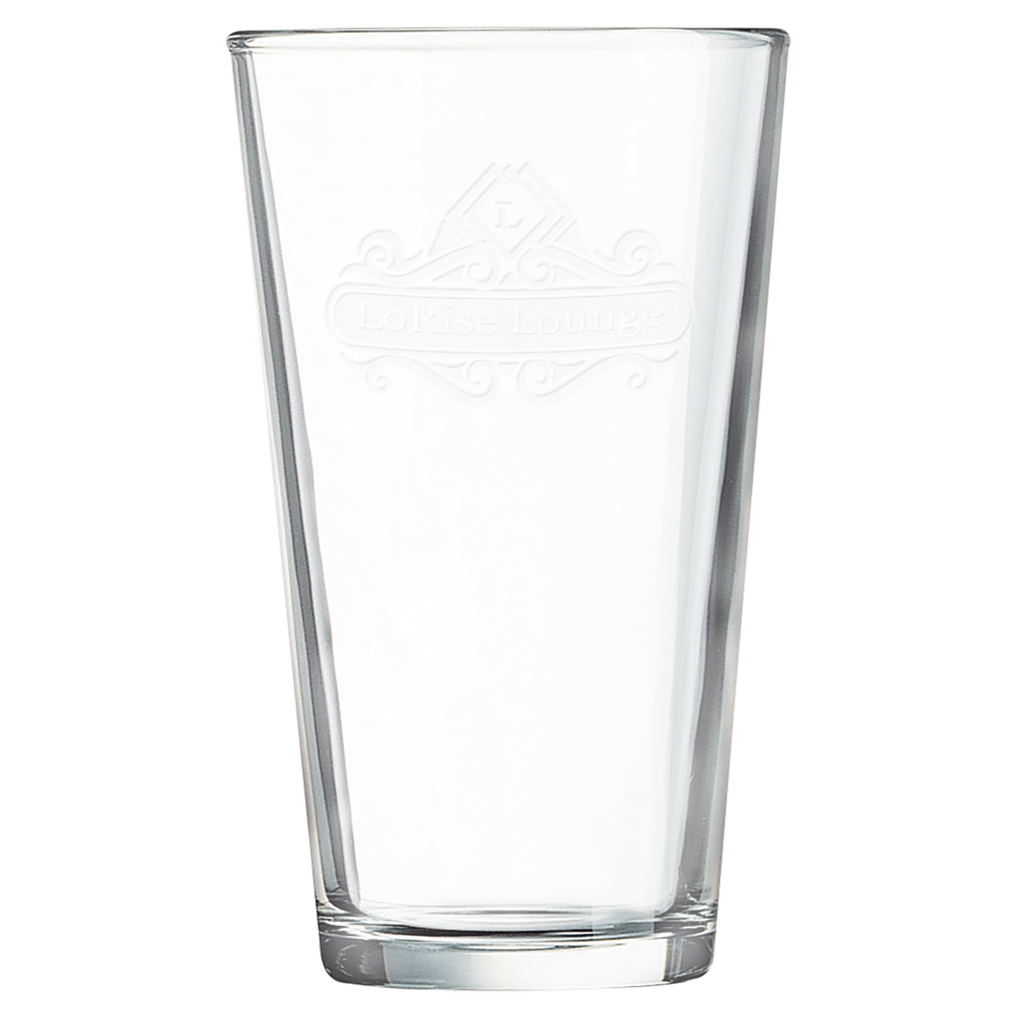 16oz Laser Engraved Pint Mixing Glass