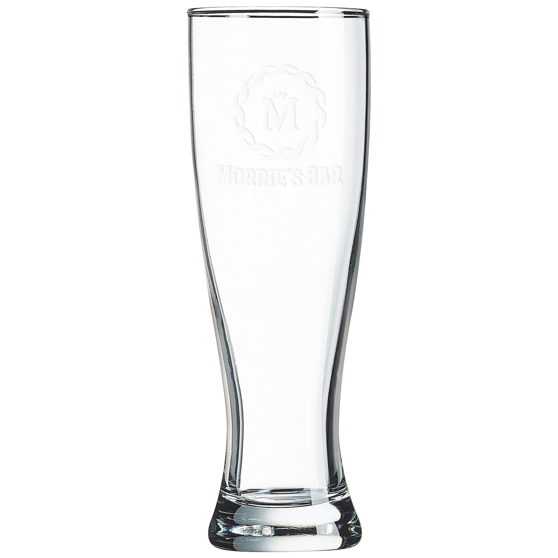 16oz Laser Engraved Pilsner Glass