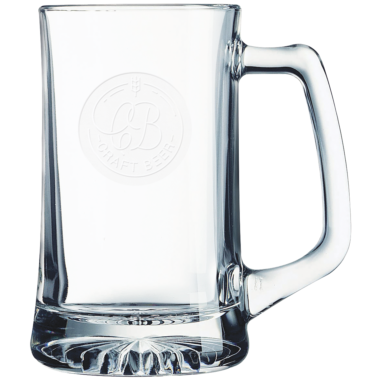 25oz Laser Engraved Beer Mug With Handle