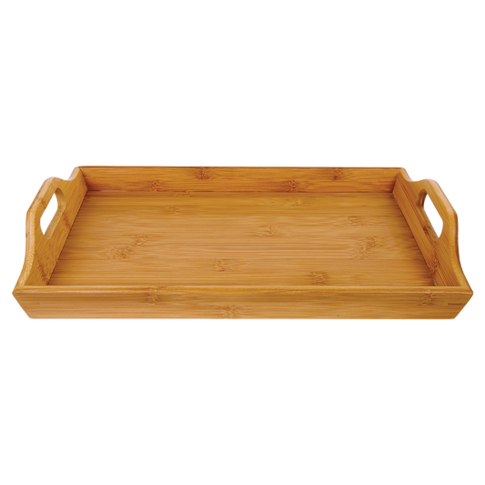 16.5 X 9.75 Bamboo Serving Tray