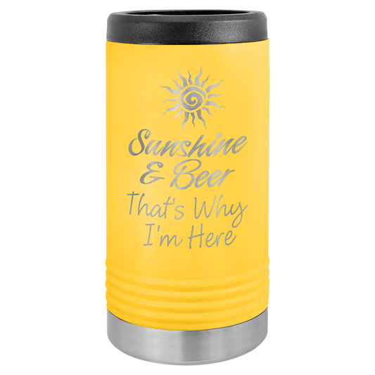 Laser Engraved Slim Beverage Holder