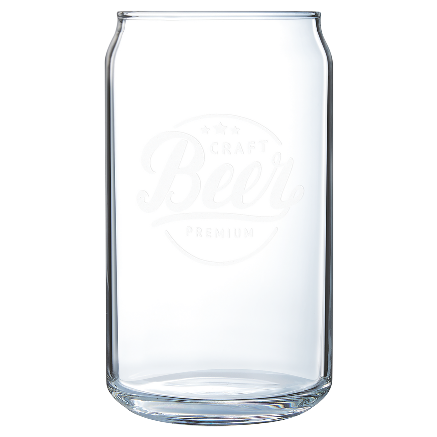 16oz Laser Engraved Can Glass