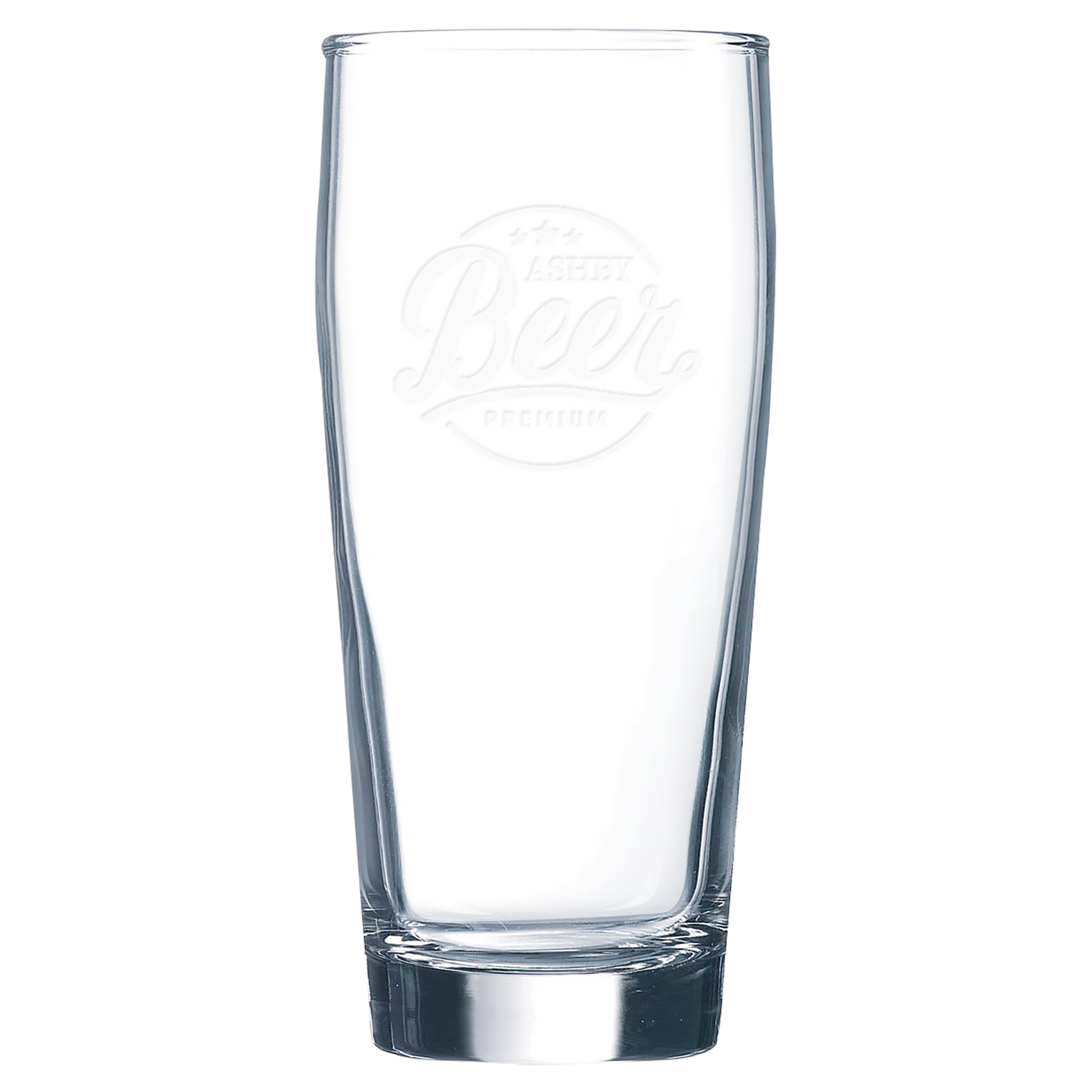 16oz Laser Engraved Willi Becher Beer Glass